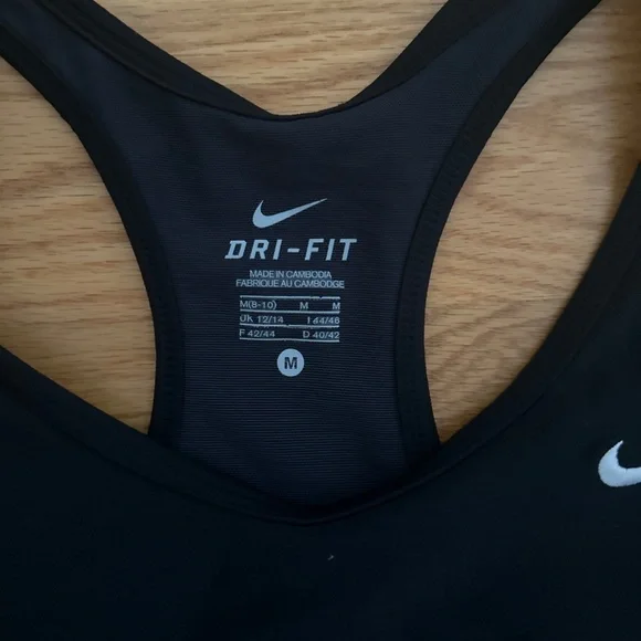 Nike NWOT Dri-Fit High Impact Support Racerback Tank (M) - Picture 3 of 14